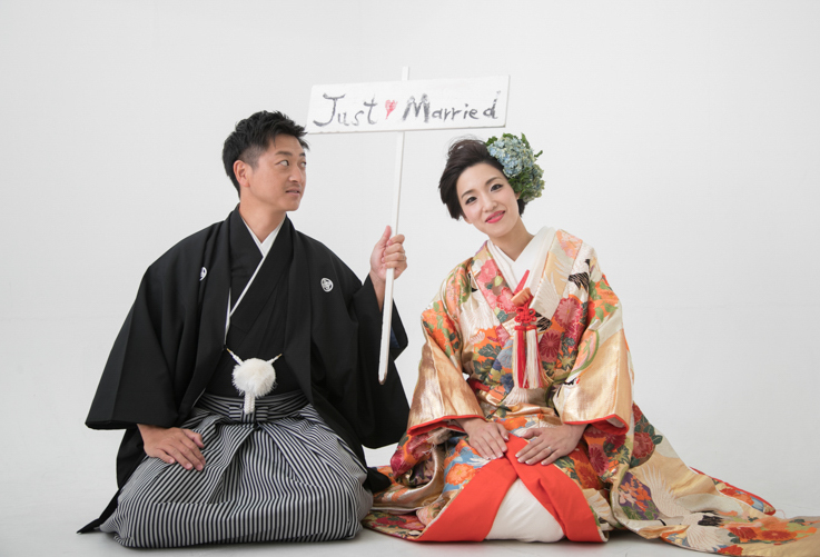 結婚式の和装姿はどうやったらキレイに見えるの 京都でフォトウェディング 着物撮影なら阿部写真館 祇園会館店
